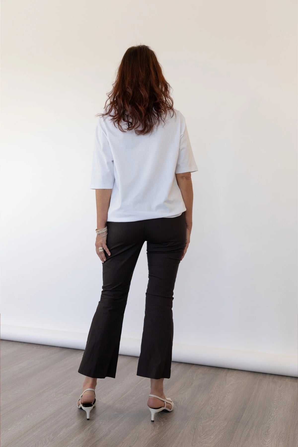 Pantaloni Popeline Stretch Claudette Liviana Conti CNTK50