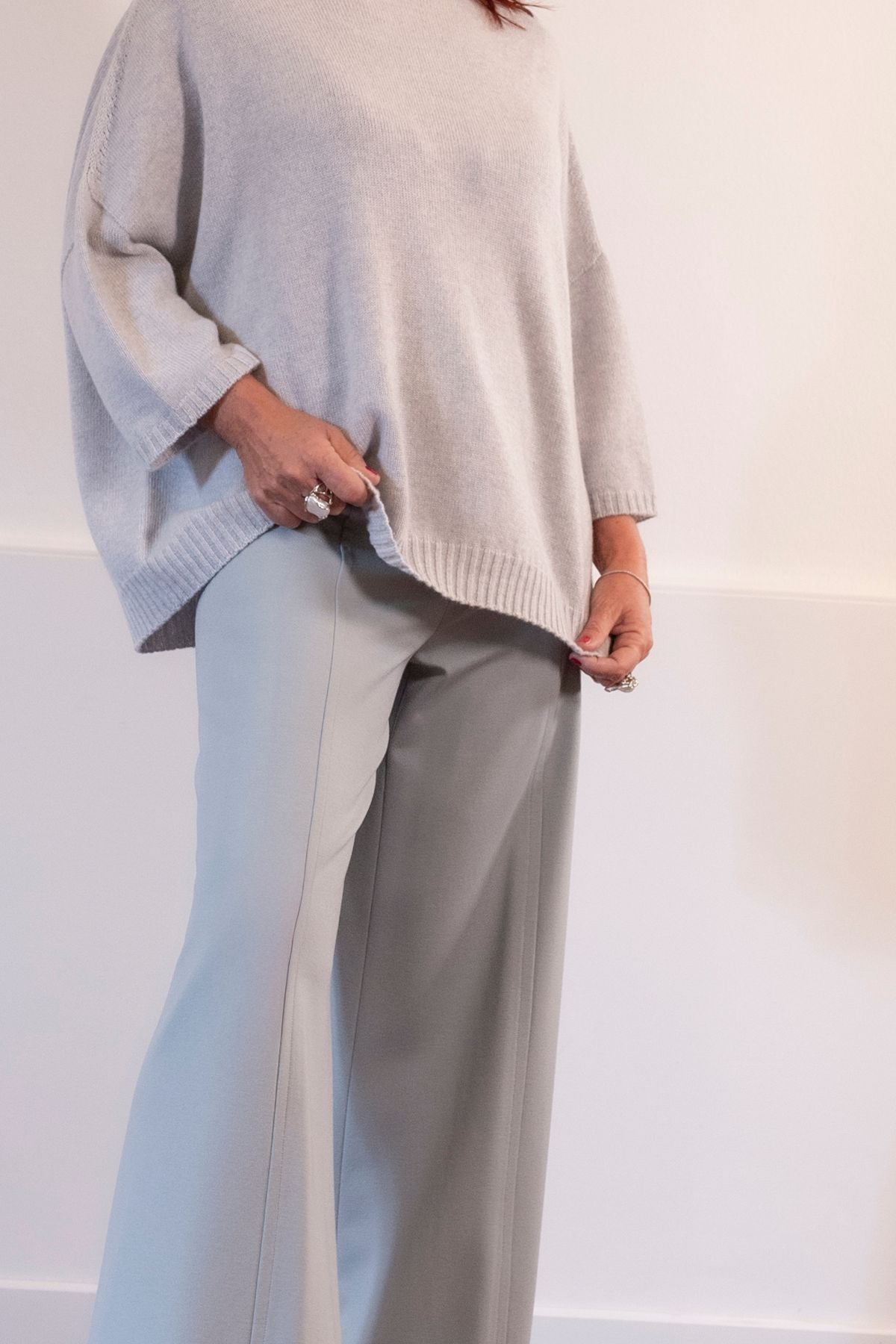 PANTALONE PALAZZO CNTI88 - LIVIANA CONTI