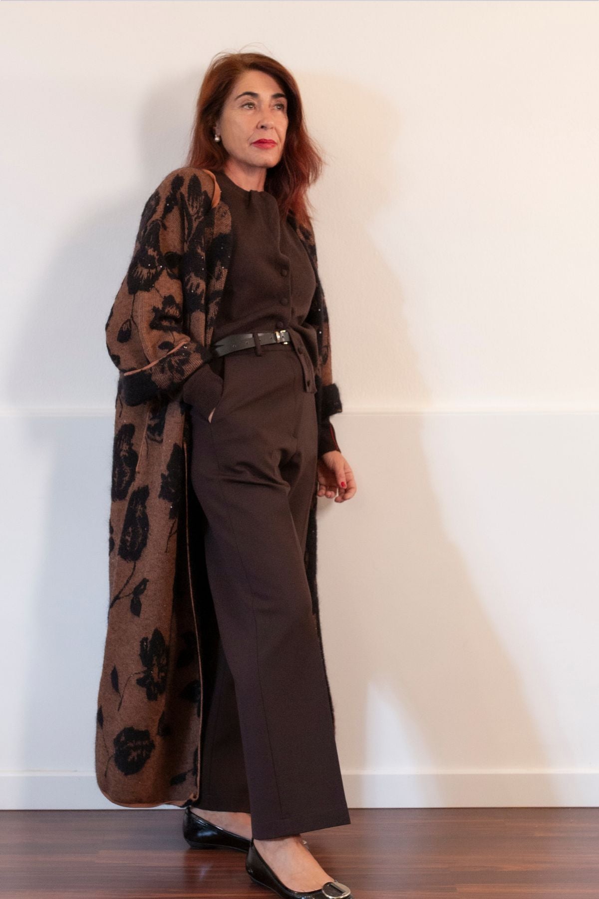 PANTALONE CROPPED IN PUNTO MILANO DANNY LIVIANA CONTI L5WI49