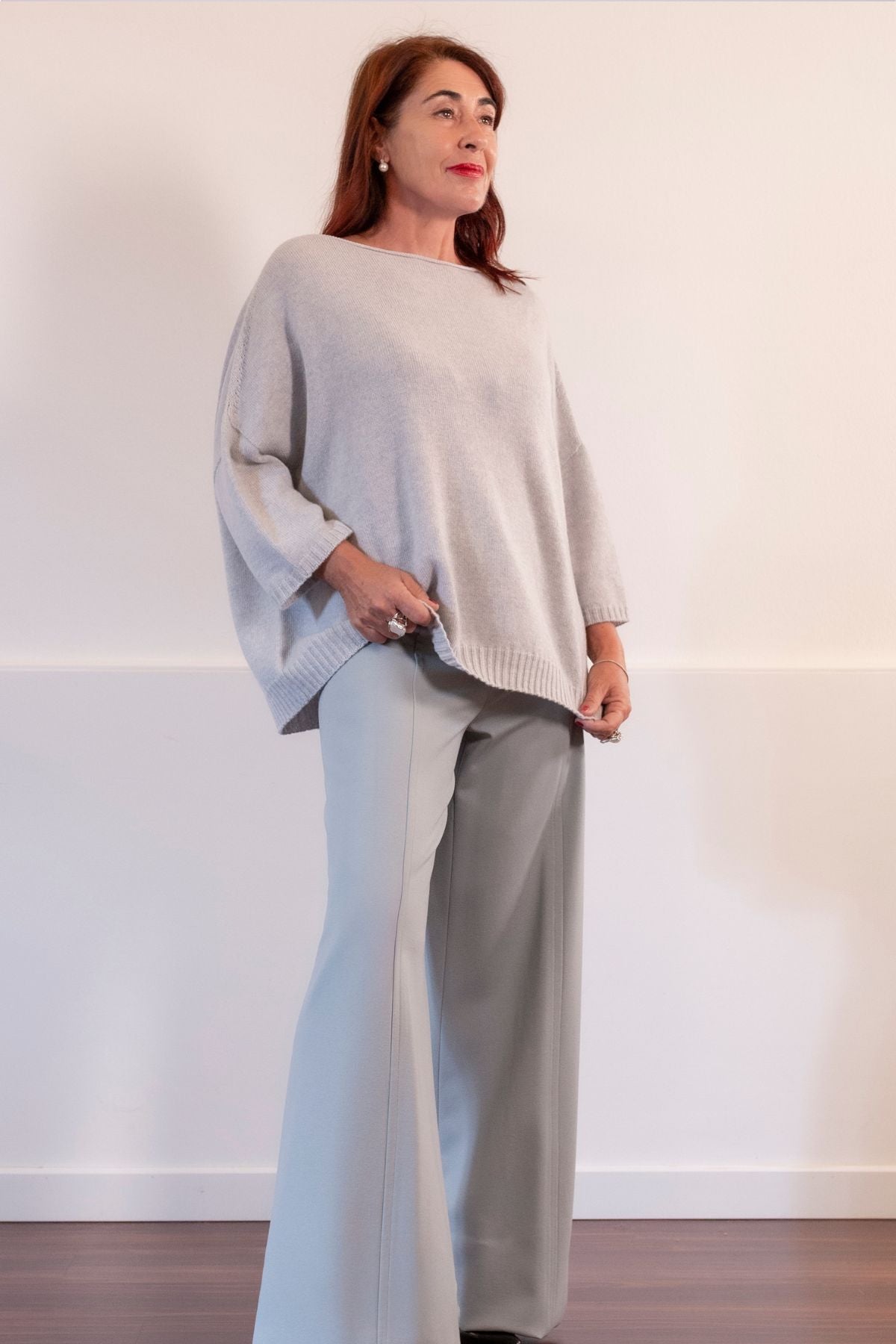 MAGLIA IN CASHMERE WANDA LIVIANA CONTI L5WC45