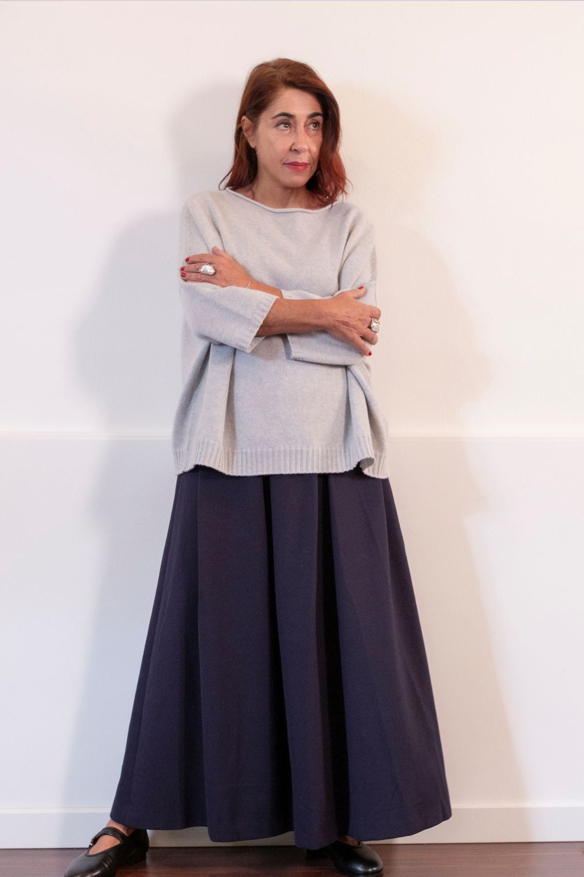 MAGLIA IN CASHMERE WANDA LIVIANA CONTI L5WC45