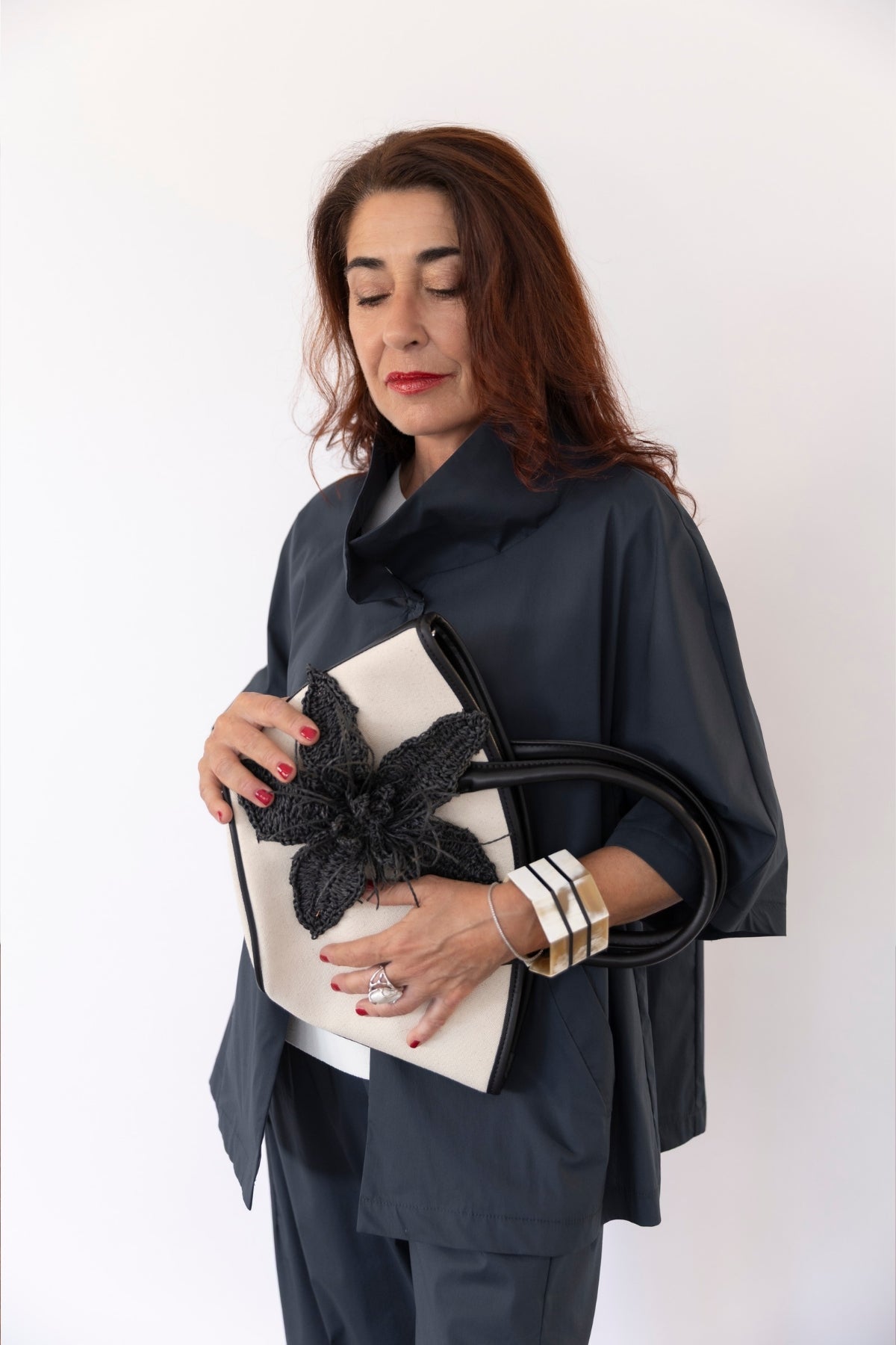 Jurere Giacca Camicia in Cotone Stretch