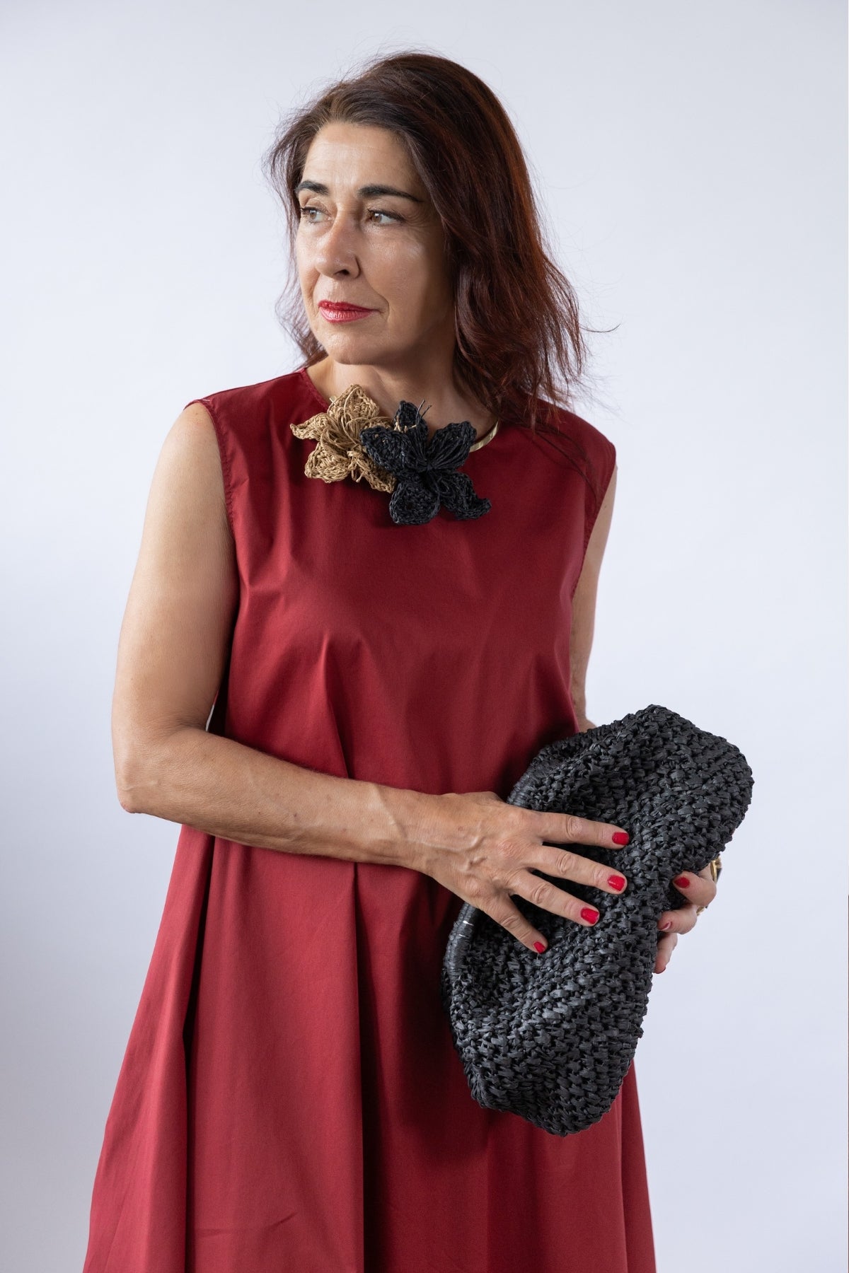 Abito estivo smanicato donna — Liviana Conti