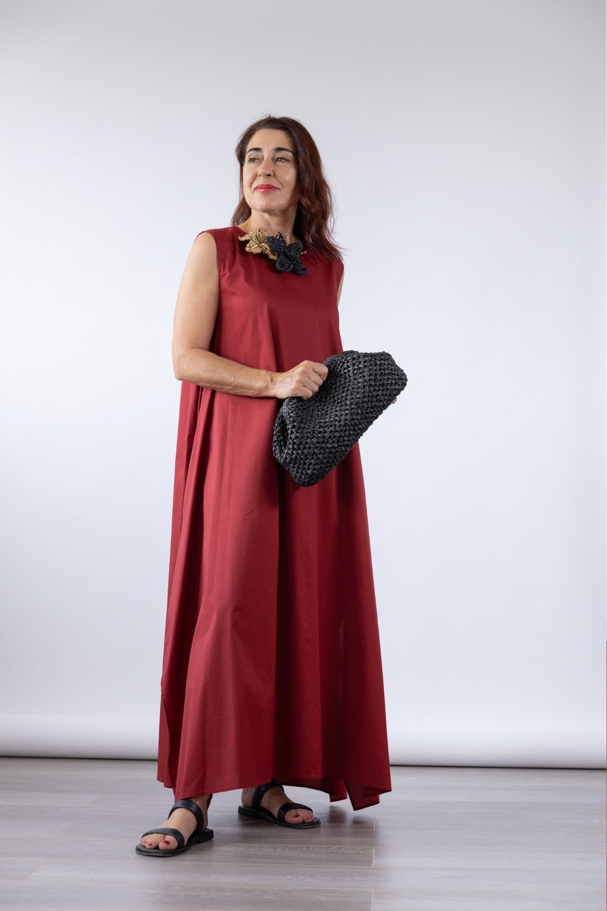 Abito estivo smanicato donna — Liviana Conti