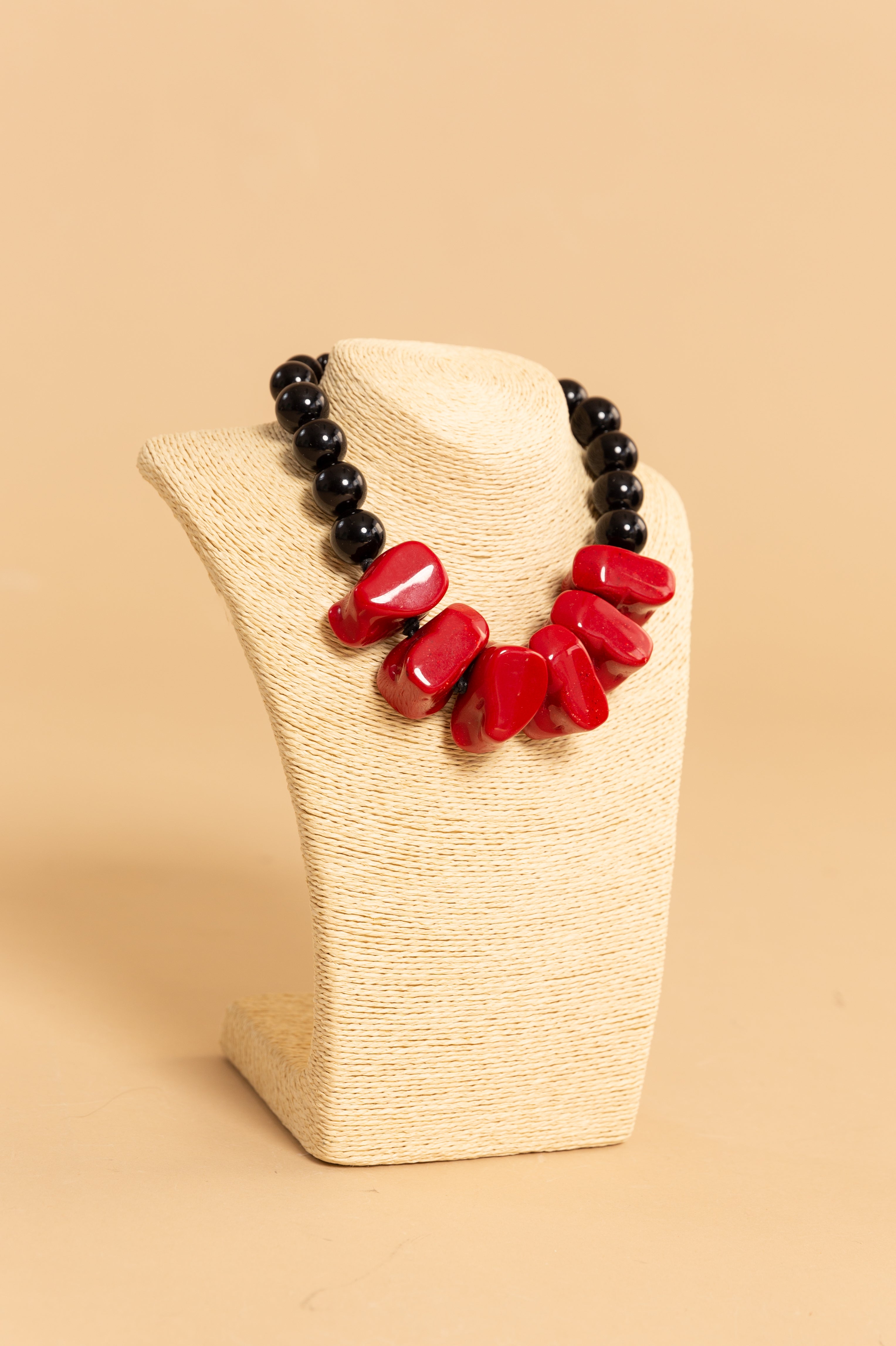 COLLANA BI-COLOR IN RESINA - GNGB