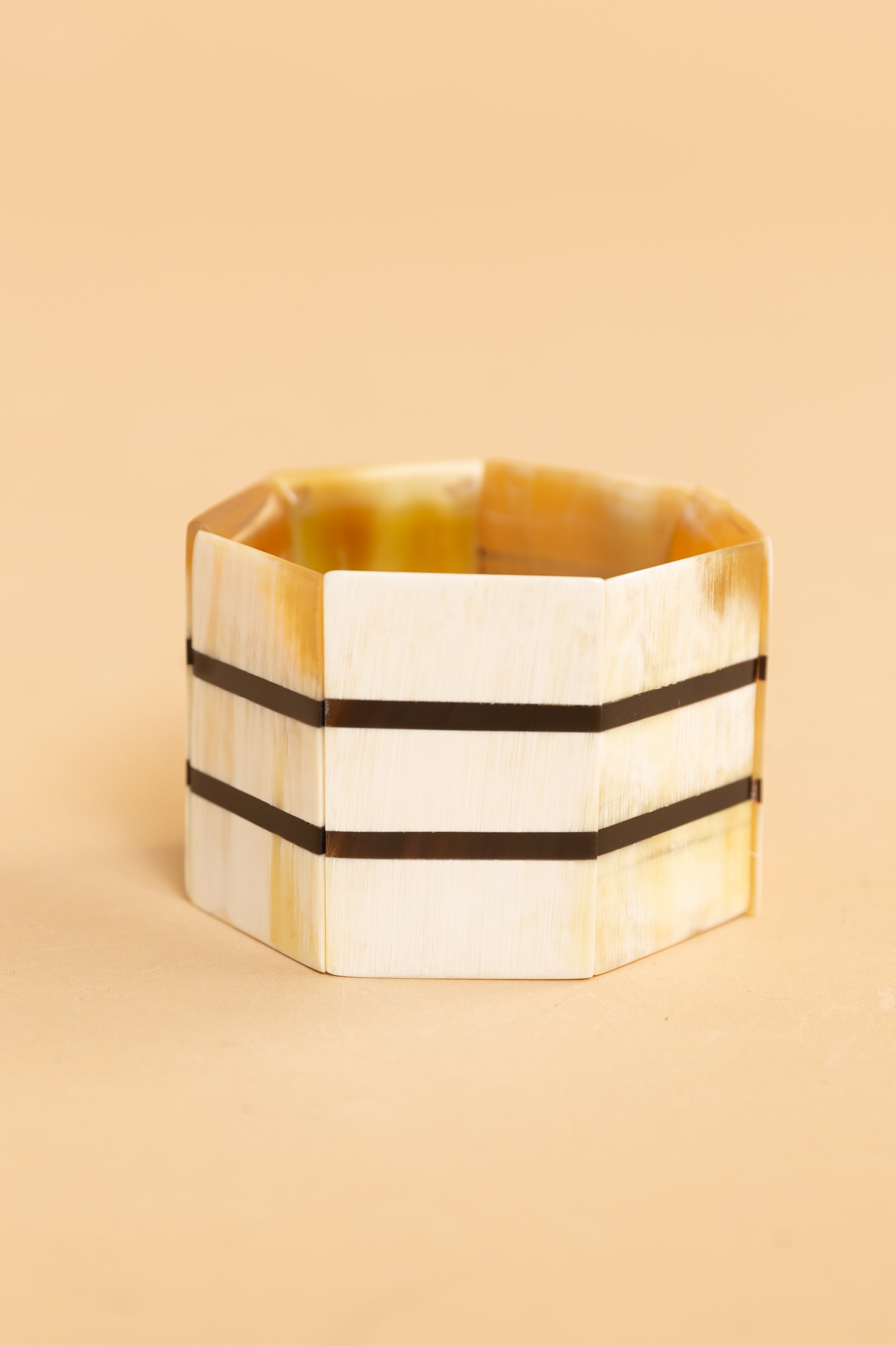 BRACCIALE GEOMETRICO IN CORNO - GNGB