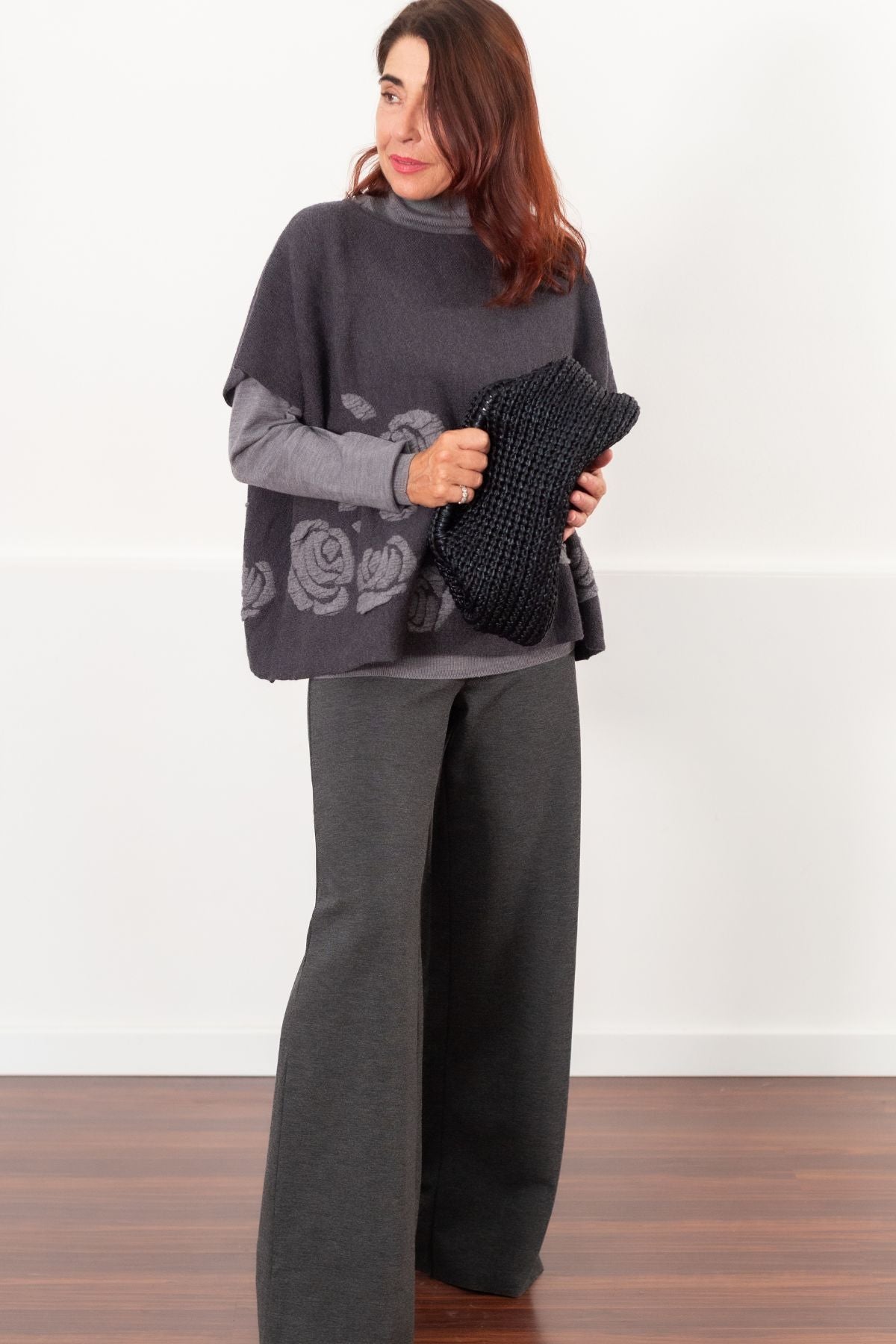 PANTALONI PALAZZO ELASTICIZZATI PIER ANTONIO GASPARI