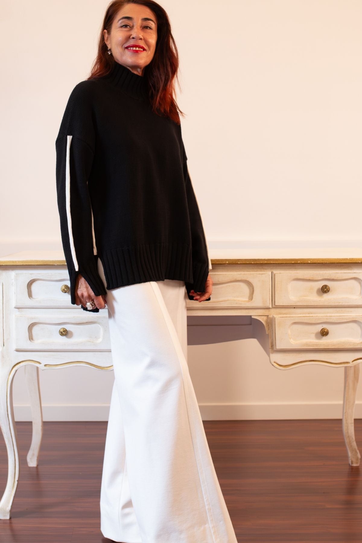 PANTALONE PALAZZO CNTI88 - LIVIANA CONTI