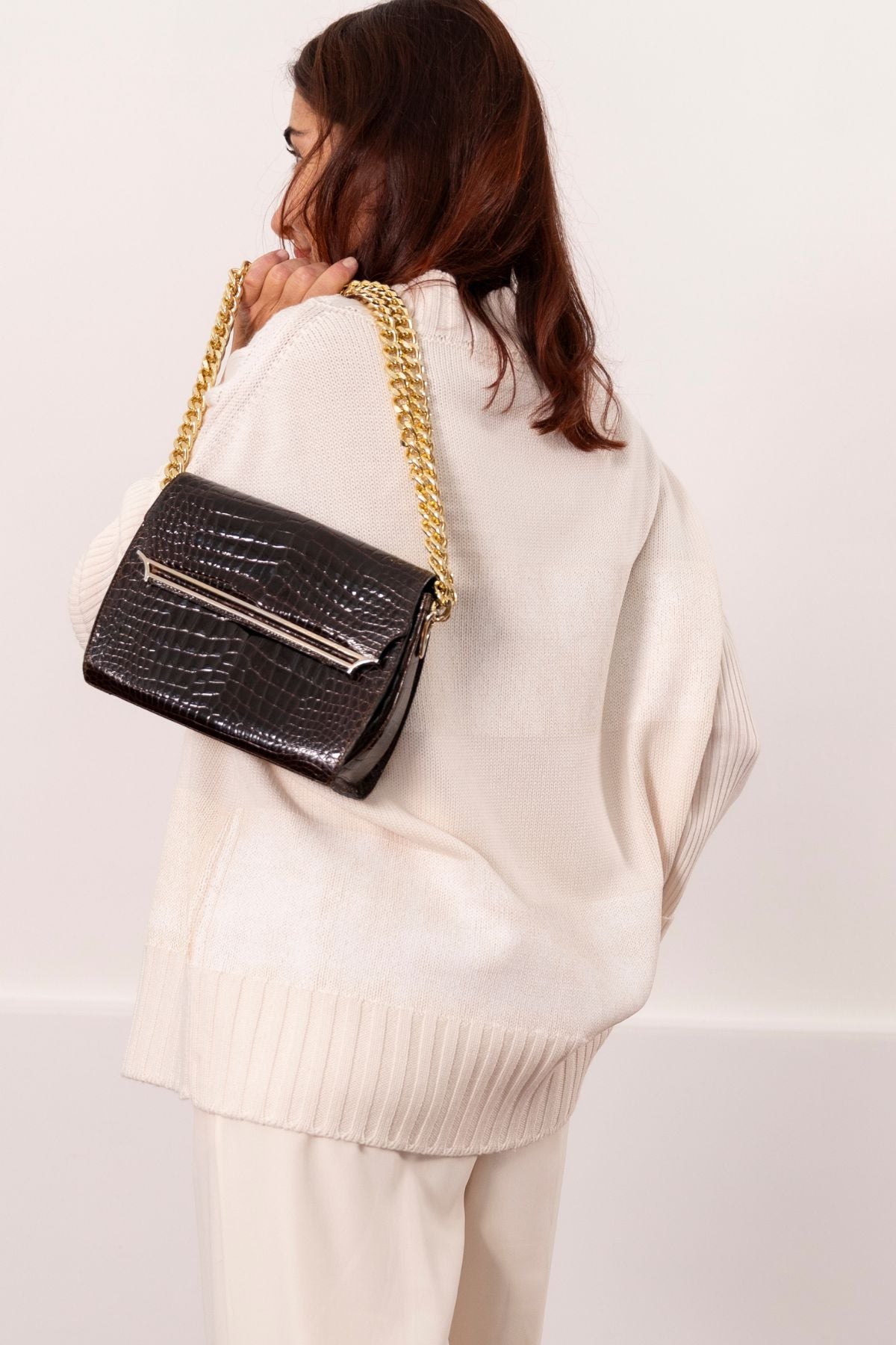 MAGLIA LAMINATA A RIGHE PIER ANTONIO GASPARI