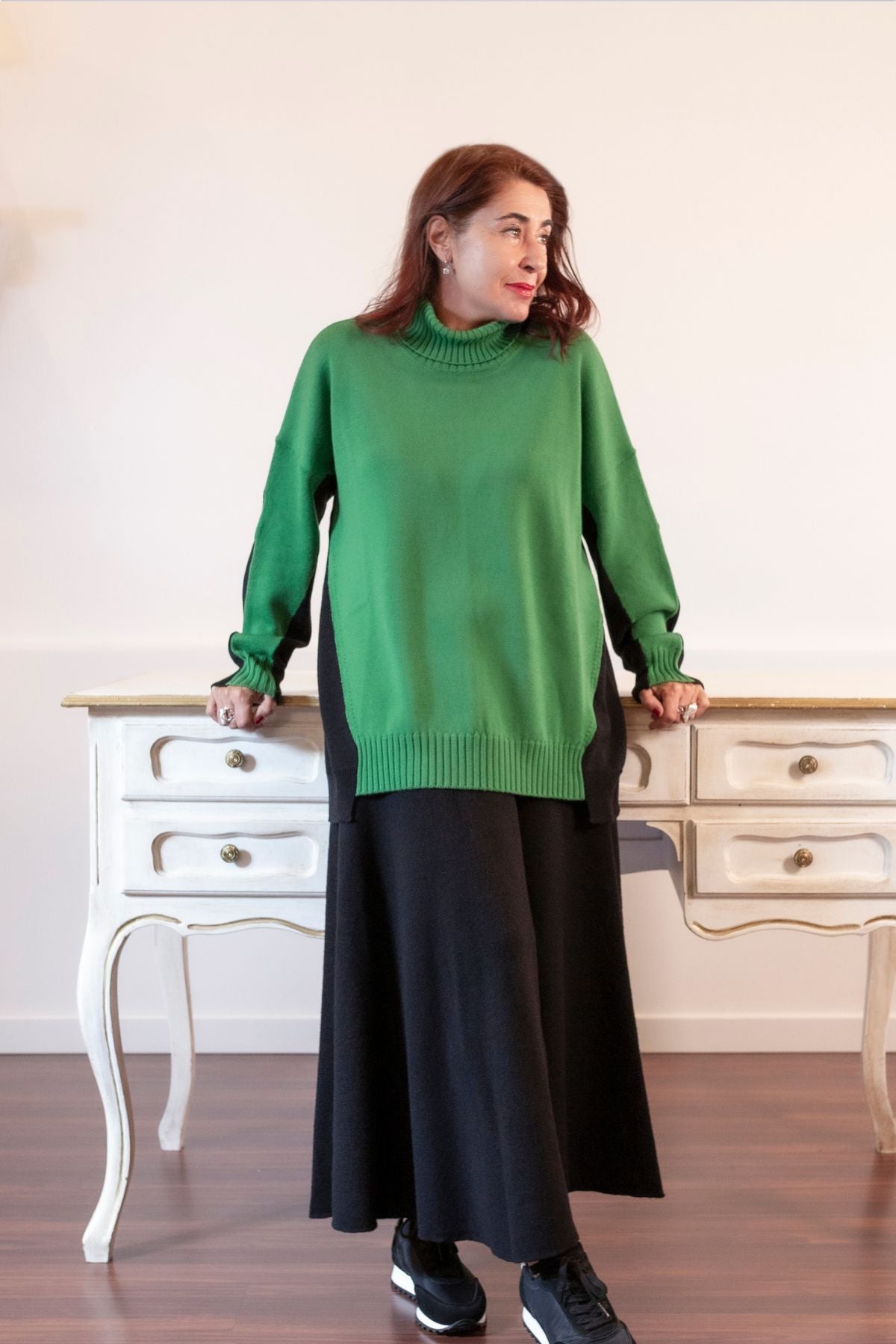 MAGLIA BICOLORE PIER ANTONIO GASPARI