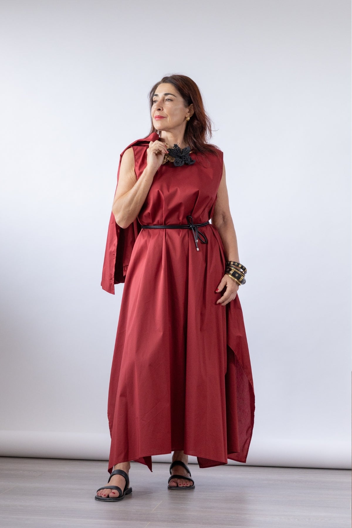 Abito estivo smanicato donna — Liviana Conti