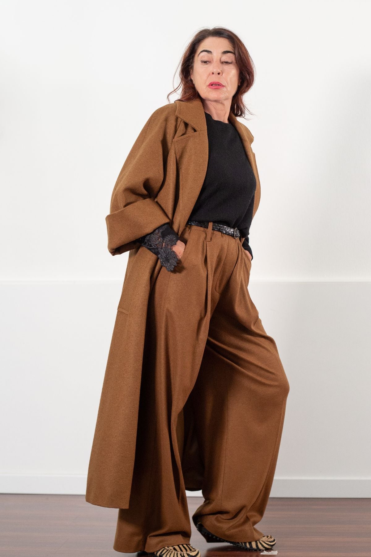 CAPPOTTO IN PANNO CASHMERE WAYNE F5WN51 - LIVIANA CONTI