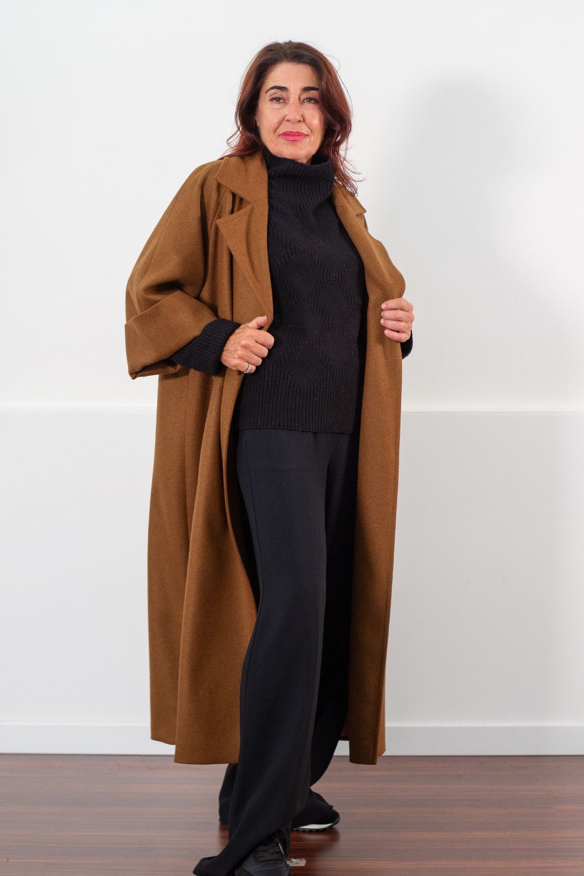 CAPPOTTO IN PANNO CASHMERE WAYNE F5WN51 - LIVIANA CONTI