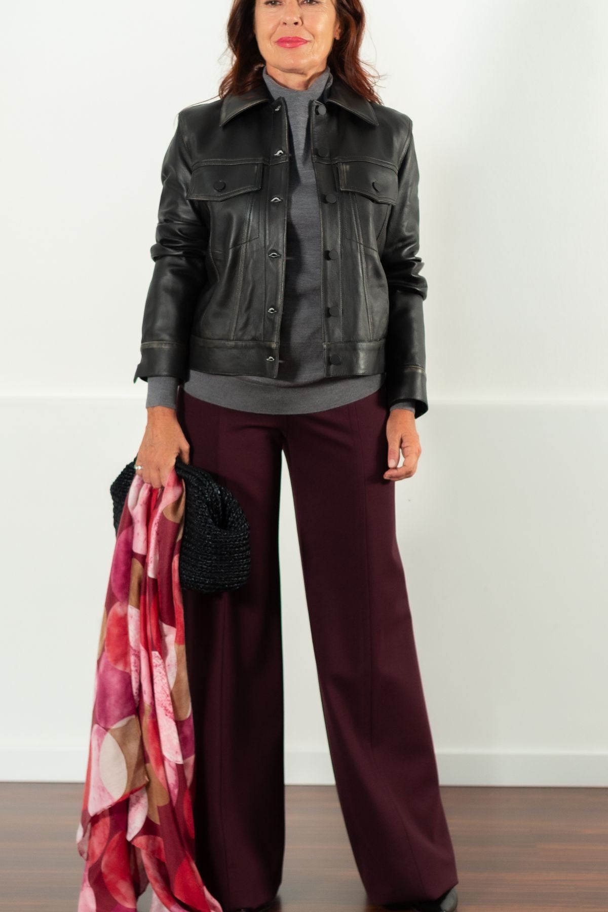 PANTALONE PALAZZO CNTI88 - LIVIANA CONTI