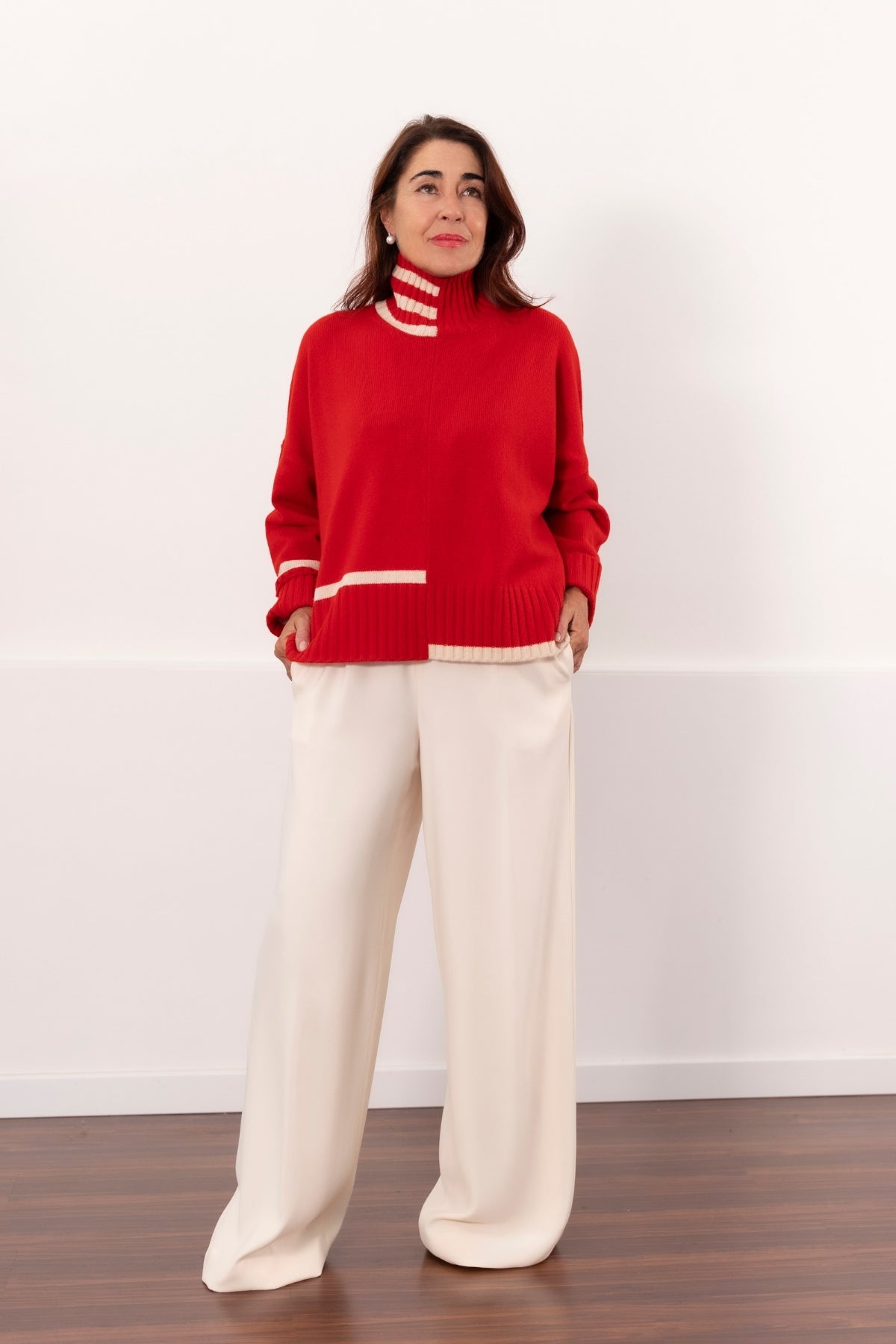 MAGLIA IN LANA E CASHEMERE PIER ANTONIO GASPARI