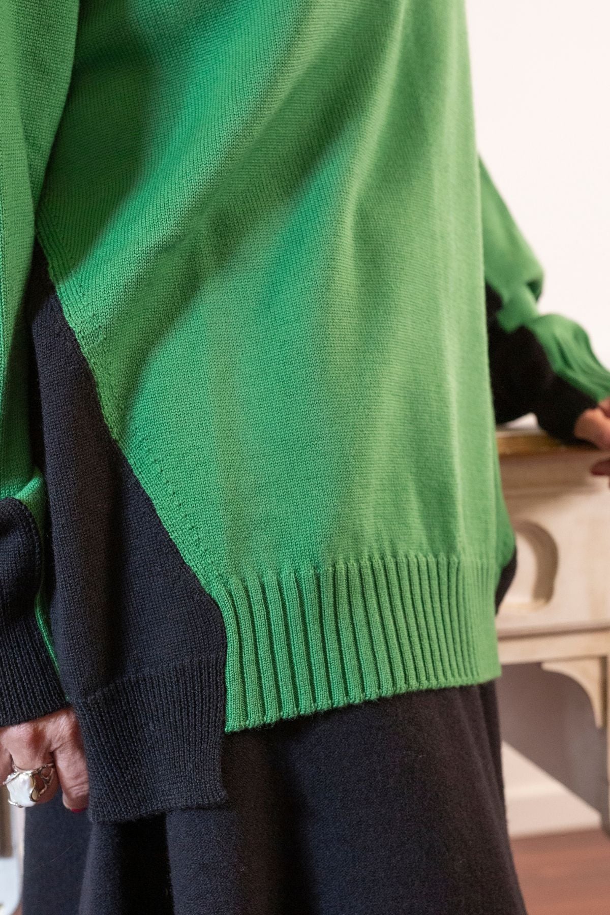 MAGLIA BICOLORE PIER ANTONIO GASPARI